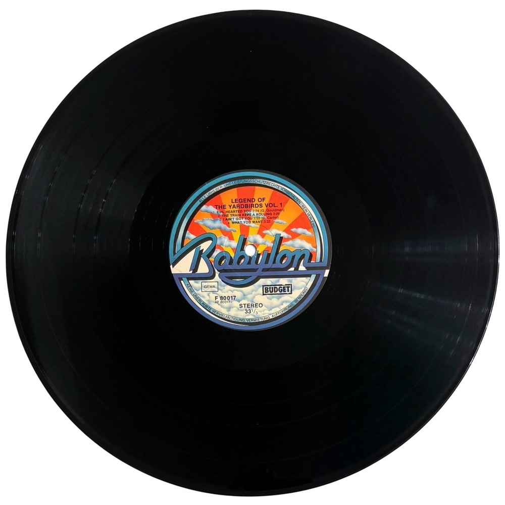 The Yardbirds Legend Of The Yardbirds Vol 1 Vinyl LP w/ Eric Clapton & Jeff Beck - Picture 3 of 4